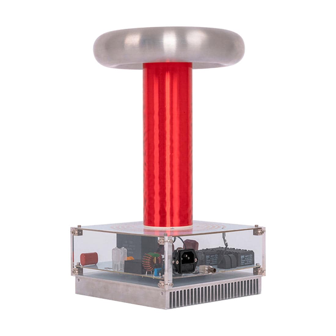 50cm Arc Music Tesla Coil CPLD Driven Artificial Lightning Generator 800W High Voltage Science Toy