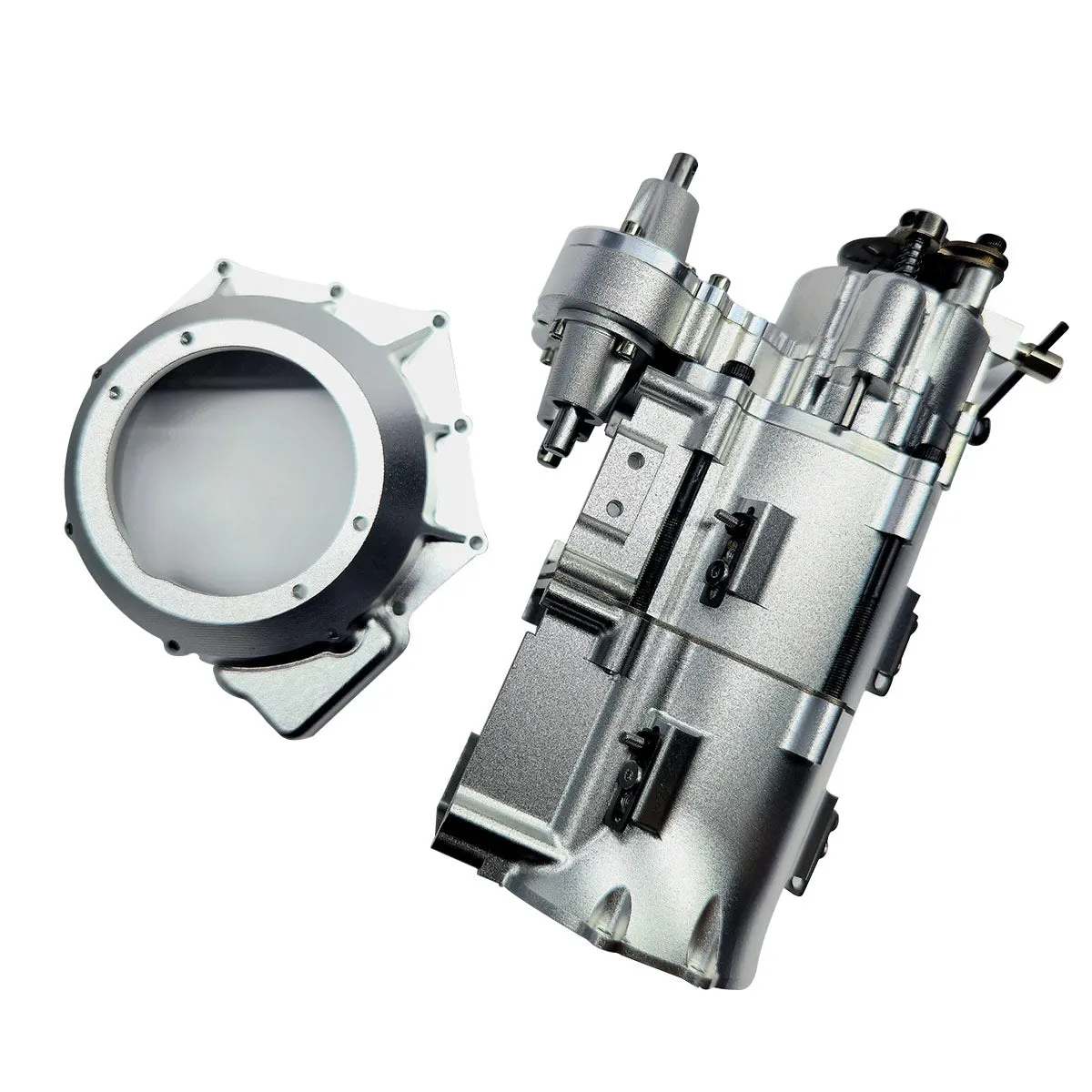 6-Speed Transmission Gearbox with High/Low Range Transfer Case for CISON V8 Engine Model