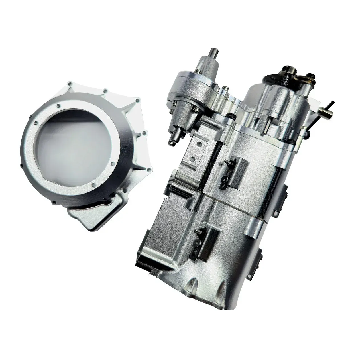 6-Speed Transmission Gearbox with High/Low Range Transfer Case for CISON V8 Engine Model