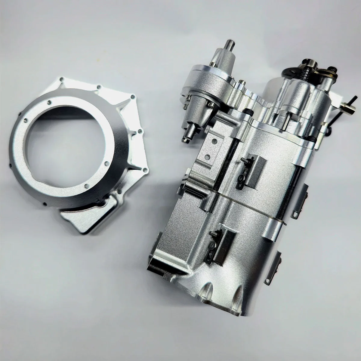 6-Speed Transmission Gearbox with High/Low Range Transfer Case for CISON V8 Engine Model