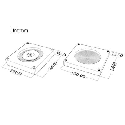 7.83Hz Schumann Wave Generator Ultra-Low Frequency Pulse Audio Resonator Type-C Rechargeable