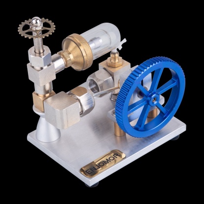 Adjustable Speed Golden Stirling Engine Model External Combustion Science Gift-helloworld7