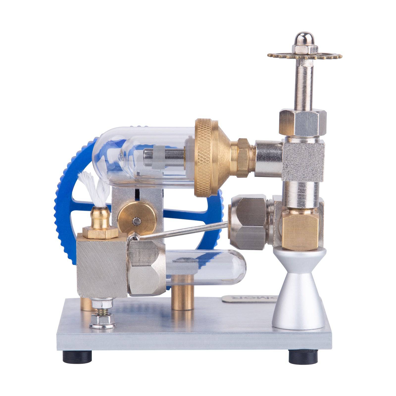 Adjustable Speed Golden Stirling Engine Model External Combustion Science Gift-helloworld7