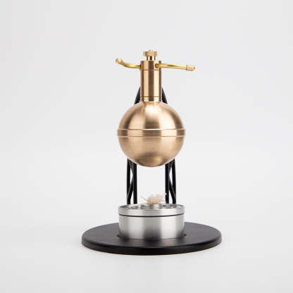 UFO Spin Suspension DIY Metal Steam Engine Model Kit Science Gift-helloworld7