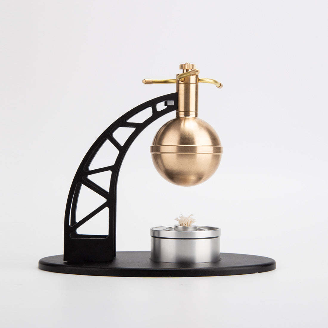 UFO Spin Suspension DIY Metal Steam Engine Model Kit Science Gift-helloworld7
