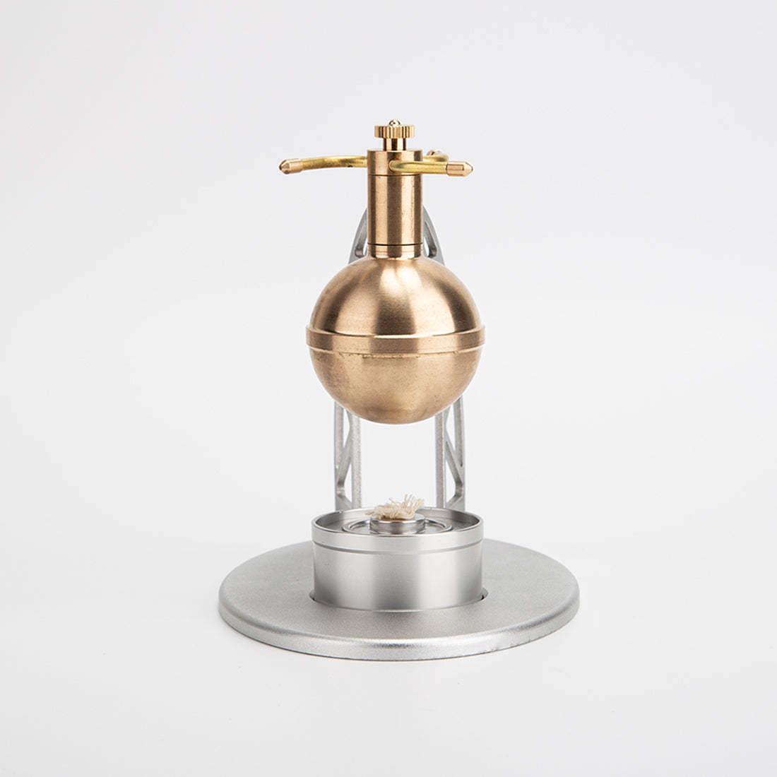 UFO Spin Suspension DIY Metal Steam Engine Model Kit Science Gift-helloworld7