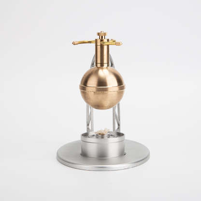 UFO Spin Suspension DIY Metal Steam Engine Model Kit Science Gift-helloworld7