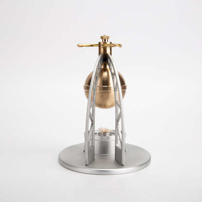 UFO Spin Suspension DIY Metal Steam Engine Model Kit Science Gift-helloworld7