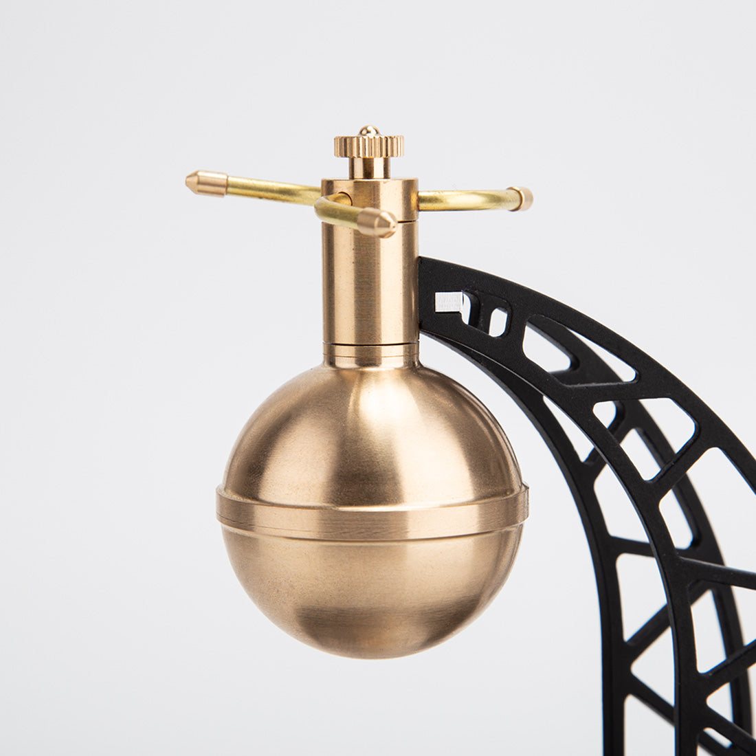 UFO Spin Suspension DIY Metal Steam Engine Model Kit Science Gift-helloworld7
