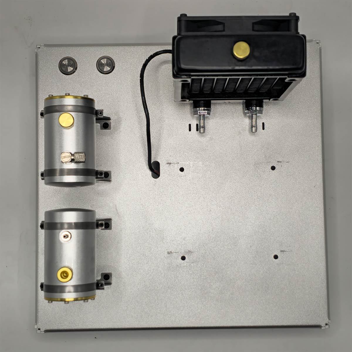Aluminum Alloy Base Stand Kit for TOYAN V8 FS-V800WGPC Gasoline Engine Model-helloworld7