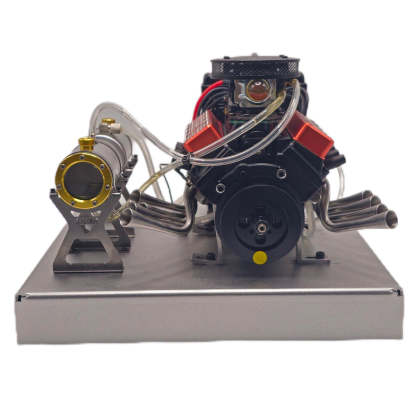 TOYAN FS-V800WGPC DIY V8 Gasoline Engine Model Kit Water Cooled 4 Stroke-helloworld7