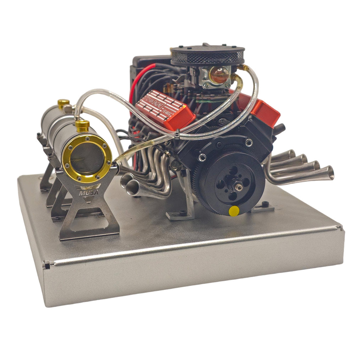 TOYAN FS-V800WGPC DIY V8 Gasoline Engine Model Kit Water Cooled 4 Stroke-helloworld7