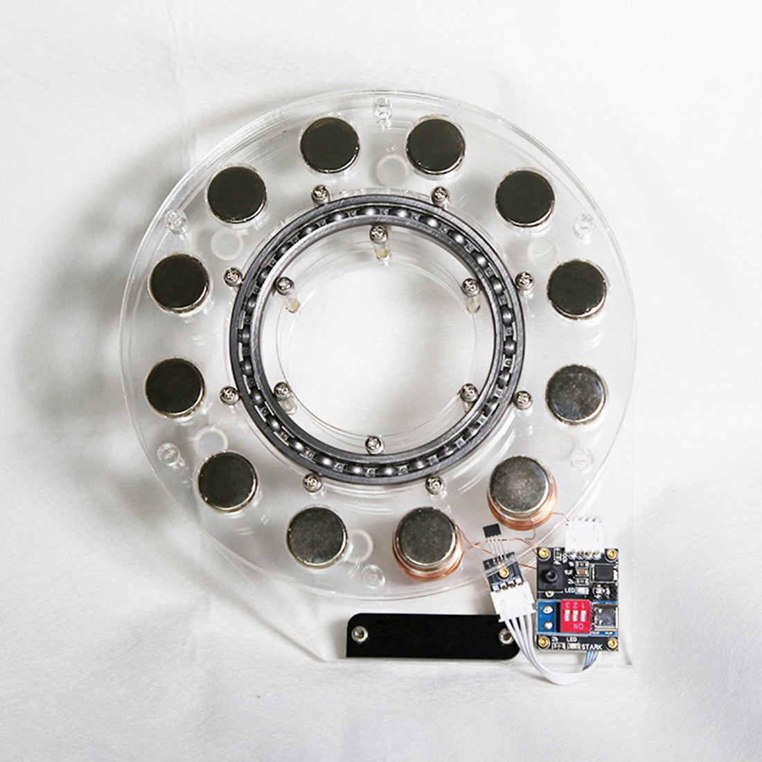 Big Bearing Outer Rotor BLDC Motor Model High Speed Hall Sensor Physics Science Toy
