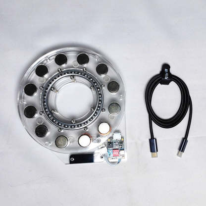 Big Bearing Outer Rotor BLDC Motor Model High Speed Hall Sensor Physics Science Toy