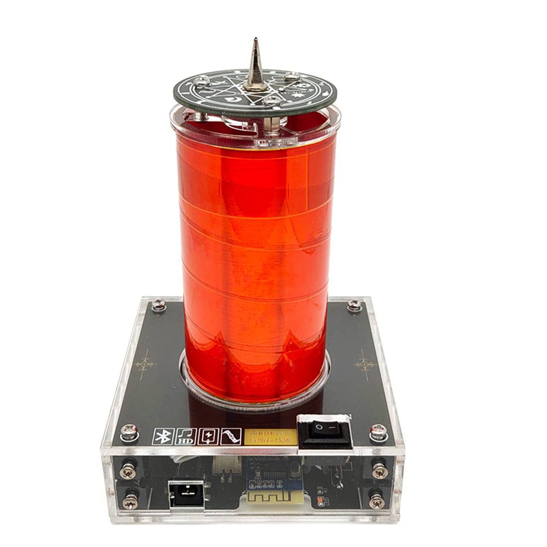 Bluetooth Music Tesla Coil PLLSSTC Plasma Speaker with Ionic Windmill Effect Science Toy-helloworld7
