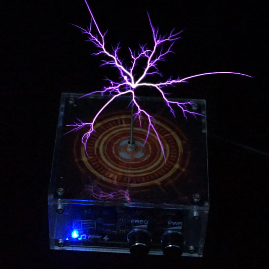 Bluetooth Musical Tesla Coil Christmas Santa Claus Edition DIY Kit 10cm Arc Science Toy-helloworld7
