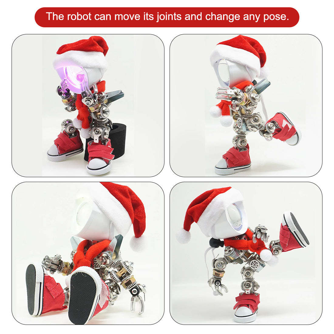 Bluetooth Musical Tesla Coil Christmas Santa Claus Edition DIY Kit 10cm Arc Science Toy-helloworld7