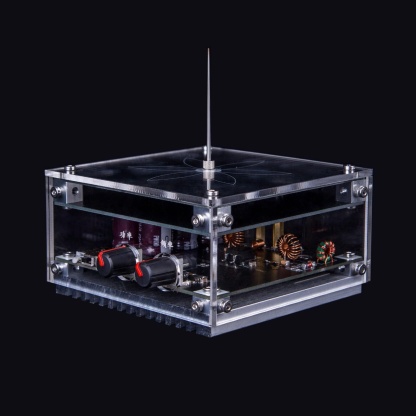 Flat PCB Bluetooth Musical Tesla Coil Touchable Artificial Lightning Generator Plasma Speaker