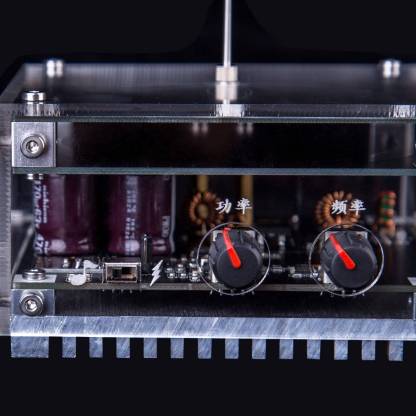 Flat PCB Bluetooth Musical Tesla Coil Touchable Artificial Lightning Generator Plasma Speaker