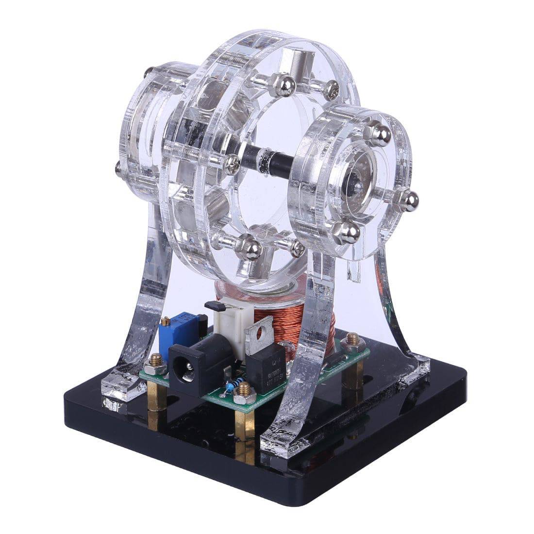 Brushless Magnetic Levitation Hall Motor Model Science Physics Desk Toy with LED