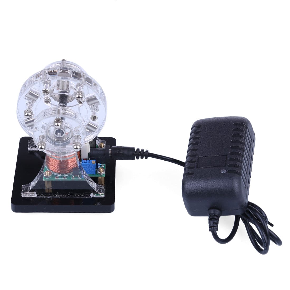 Brushless Magnetic Levitation Hall Motor Model Science Physics Desk Toy with LED