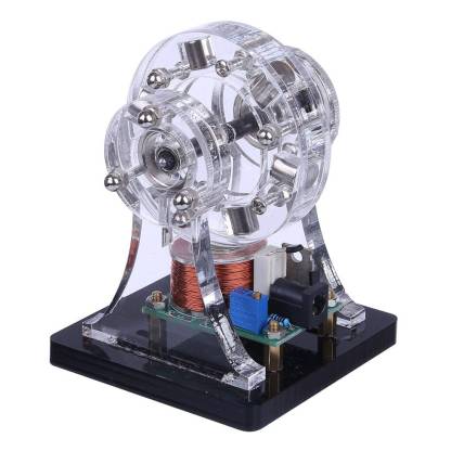 Brushless Magnetic Levitation Hall Motor Model Science Physics Desk Toy with LED