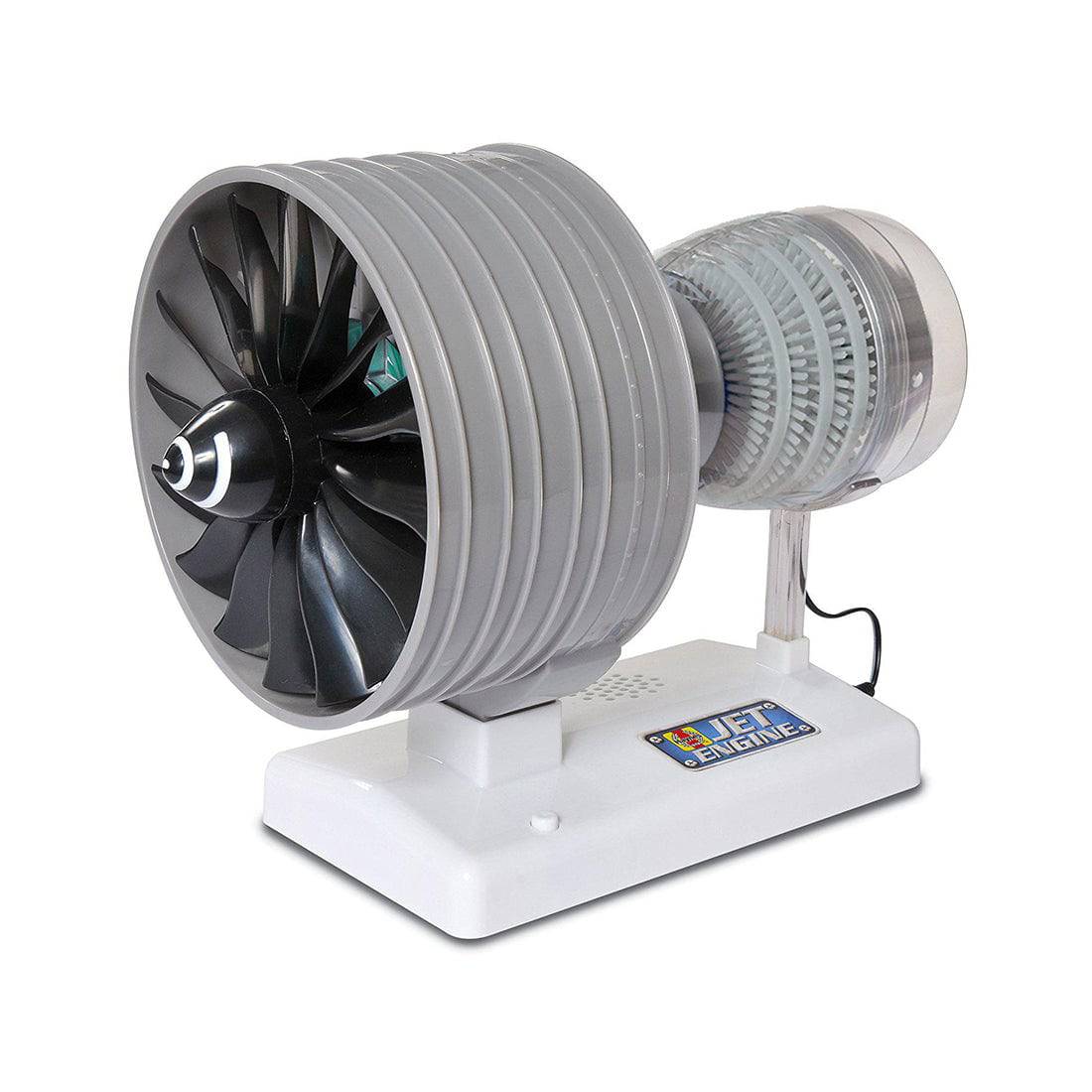 Build Your Own Jet Engine Model Kit Working Turbofan with Sound STEM Aviation Gift