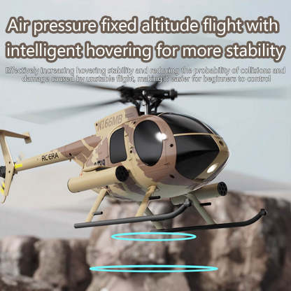 C189 MD500 Little Bird 1/28 Scale 4CH Dual Brushless RC Helicopter RTF Optical Flow-helloworld7