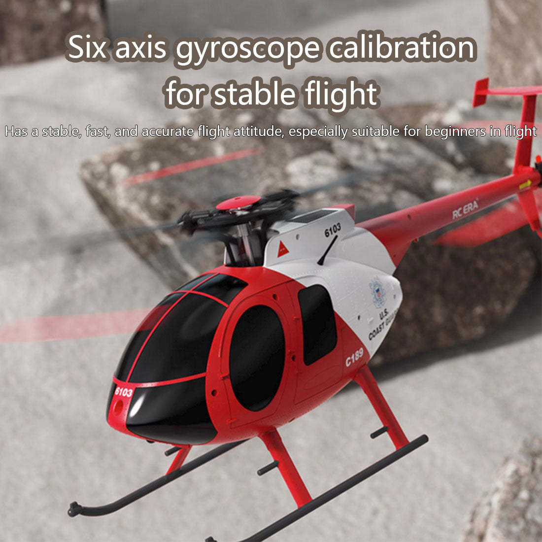 C189 MD500 Little Bird 1/28 Scale 4CH Dual Brushless RC Helicopter RTF Optical Flow-helloworld7