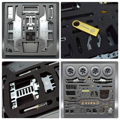 CAPO CUB2 1/18 Scale Full Metal 4WD RC Crawler Kit with 2-Speed Gearbox-helloworld7