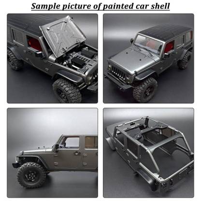 CAPO CUB2 1/18 Scale Full Metal 4WD RC Crawler Kit with 2-Speed Gearbox-helloworld7