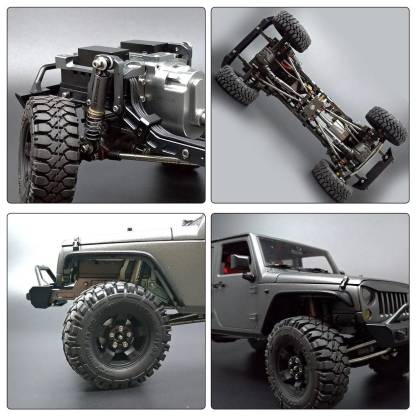 CAPO CUB2 1/18 Scale Full Metal 4WD RC Crawler Kit with 2-Speed Gearbox-helloworld7