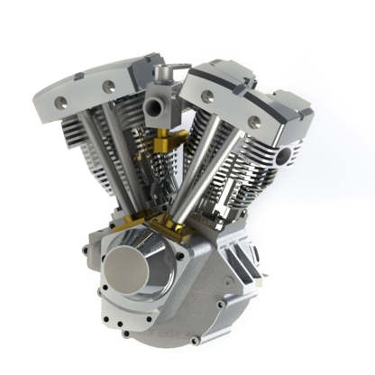 CISON FG-VT157 15.7cc V-Twin 4 Stroke Gasoline Engine Model High Torque RC Power-helloworld7