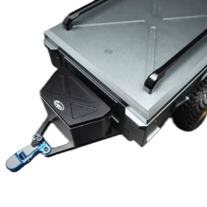 CNC Aluminum Storage Tool Box for Capo CUB1 1/18 Scale RC Trailer Upgrade
