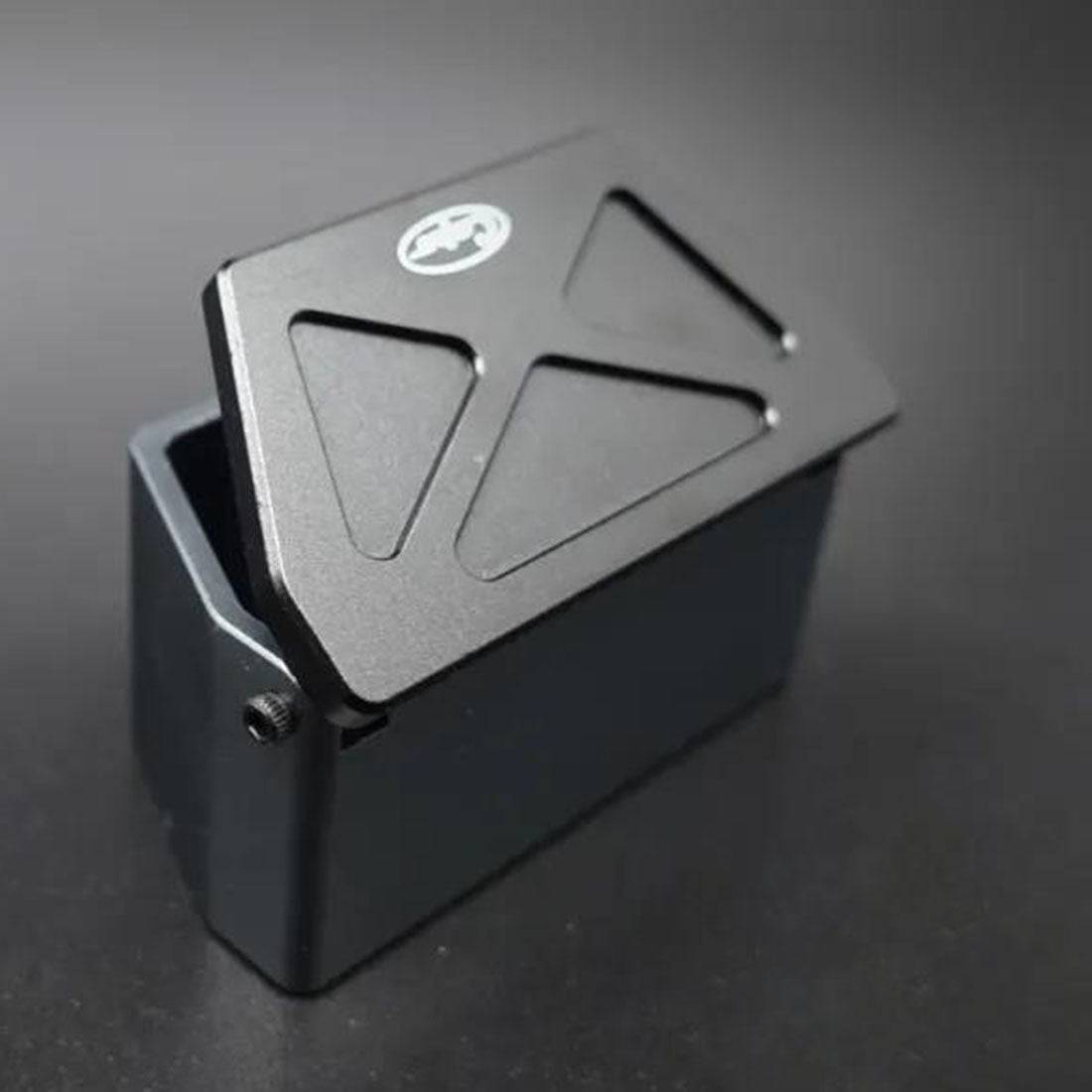 CNC Aluminum Storage Tool Box for Capo CUB1 1/18 Scale RC Trailer Upgrade