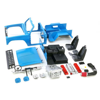CROSSRC XT4 1/10 Scale 4WD Electric Off Road Crawler Kit 2 Speed Gearbox Diff Locks-helloworld7