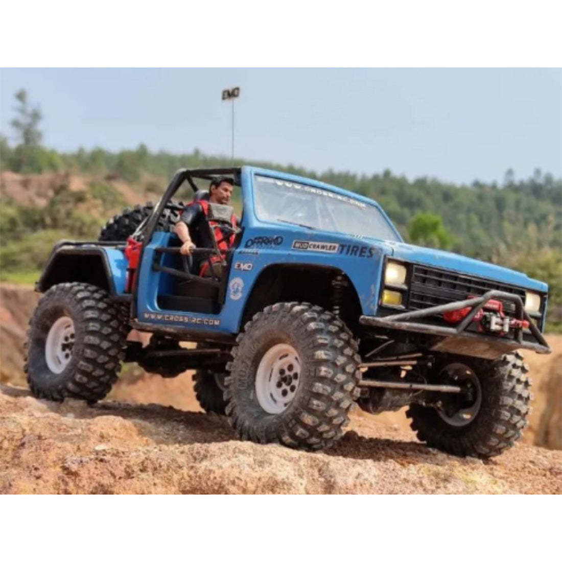 CROSSRC XT4 1/10 Scale 4WD Electric Off Road Crawler Kit 2 Speed Gearbox Diff Locks-helloworld7