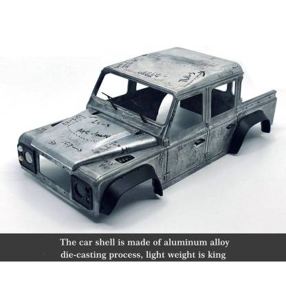 Capo CUB1 1/18 Scale Full Metal 4WD RC Crawler Kit with 2-Speed Gearbox & Diff Lock-helloworld7