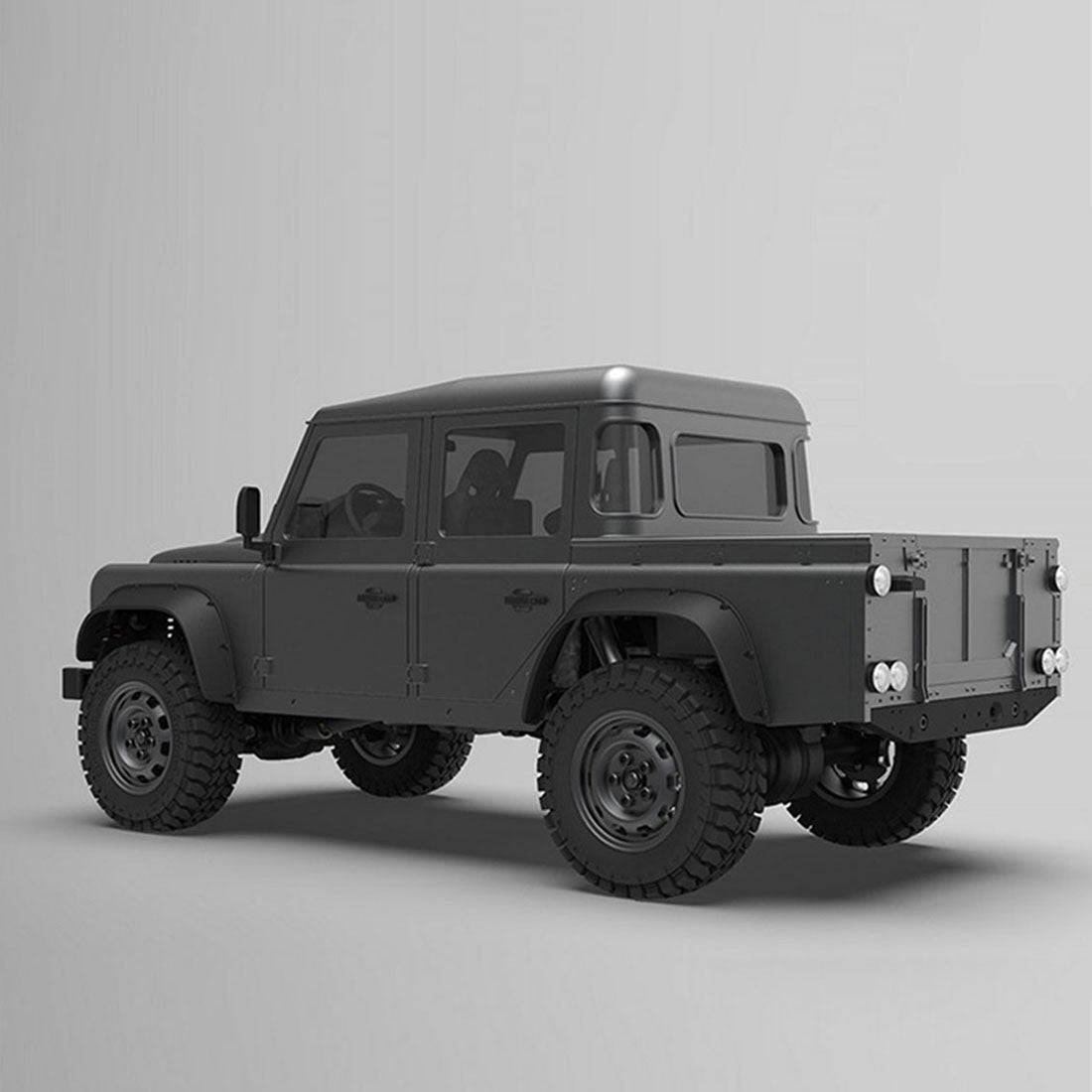 Capo CUB1 1/18 Scale Full Metal 4WD RC Crawler Kit with 2-Speed Gearbox & Diff Lock-helloworld7