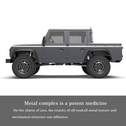 Capo CUB1 1/18 Scale Full Metal 4WD RC Crawler Kit with 2-Speed Gearbox & Diff Lock-helloworld7