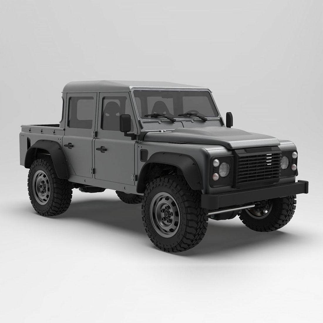 Capo CUB1 1/18 Scale Full Metal 4WD RC Crawler Kit with 2-Speed Gearbox & Diff Lock-helloworld7