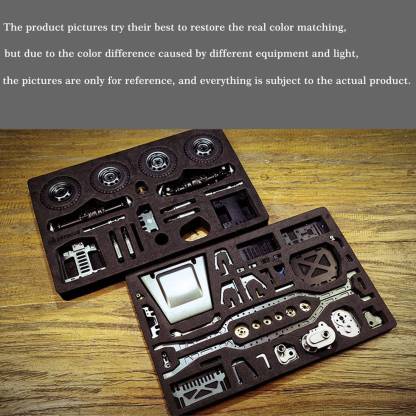 Capo CUB1 1/18 Scale Full Metal 4WD RC Crawler Kit with 2-Speed Gearbox & Diff Lock-helloworld7