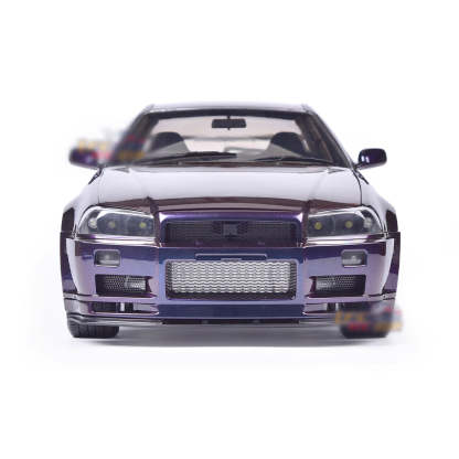 Capo GTR Skyline R34 1/8 Scale Magnesium Alloy RC Drift Car Kit 10th Anniversary Edition