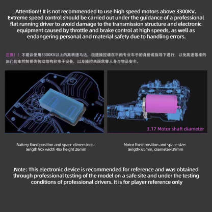 Capo GTR Skyline R34 1/8 Scale Magnesium Alloy RC Drift Car Kit 10th Anniversary Edition