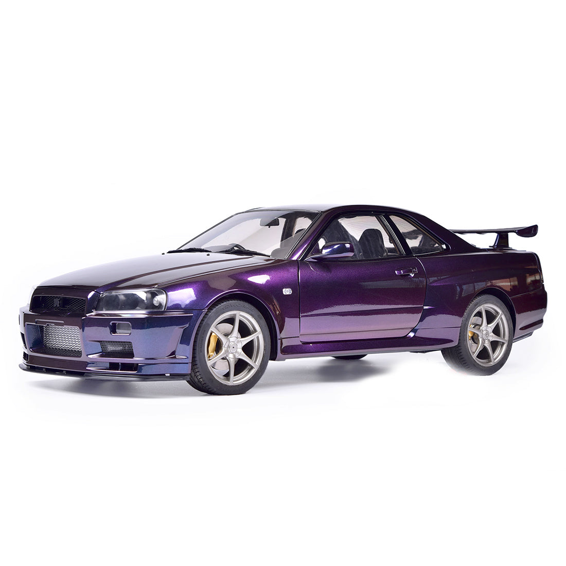 Capo GTR Skyline R34 1/8 Scale Magnesium Alloy RC Drift Car Kit 10th Anniversary Edition