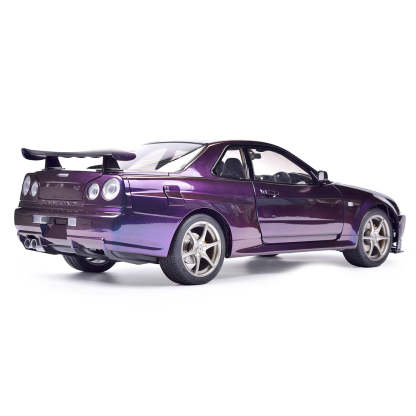 Capo GTR Skyline R34 1/8 Scale Magnesium Alloy RC Drift Car Kit 10th Anniversary Edition