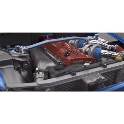 Capo GTR Skyline R34 1/8 Scale Magnesium Alloy RC Drift Car Kit 10th Anniversary Edition