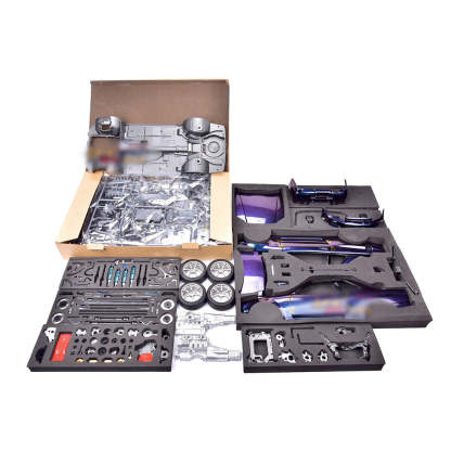 Capo GTR Skyline R34 1/8 Scale Magnesium Alloy RC Drift Car Kit 10th Anniversary Edition