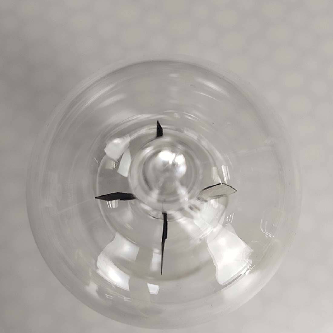 Crookes Radiometer Solar Light Mill Glass Physics Science Desk Decor Gift-helloworld7