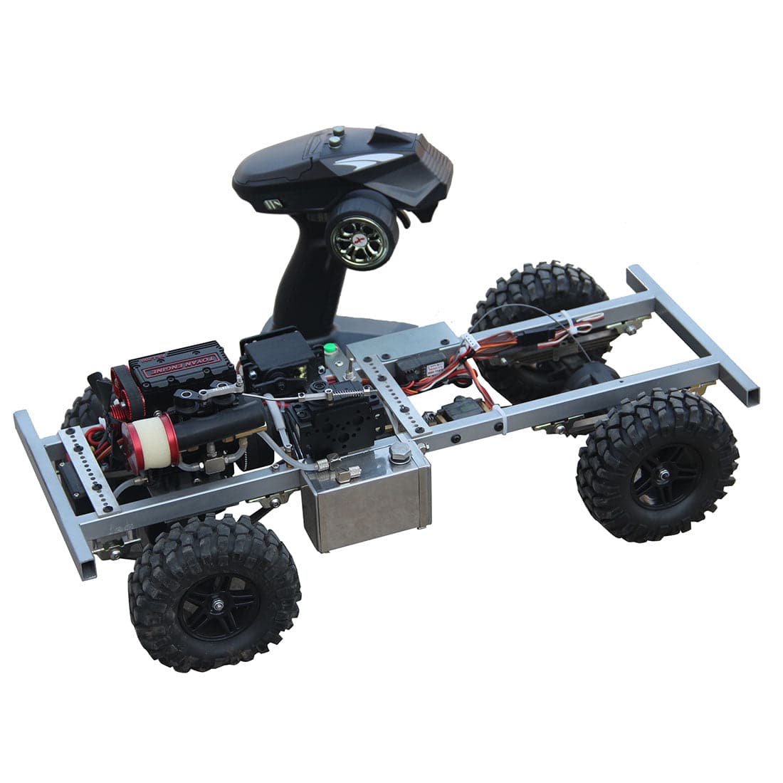 Custom Modified 1/10 RC Crawler with Toyan FS-L200 2-Cylinder 4-Stroke Engine RTR-helloworld7